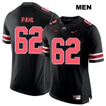 Men's NCAA Ohio State Buckeyes Brandon Pahl #62 College Stitched Authentic Nike Red Number Black Football Jersey YL20Q74UU